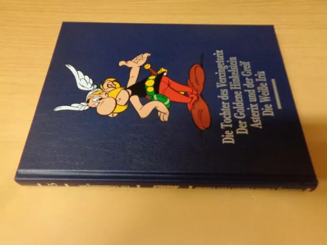 Asterix Gesamtausgabe Nr.15 Tochter, Hinkelstein, Greif, Iris 1.Auflage HC