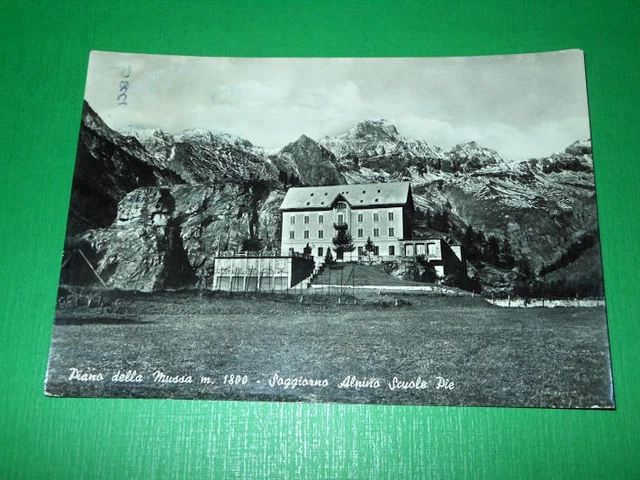 Cartolina Piano della Mussa ( Balme ) - Soggiorno Alpino Scuole Pie 1950 ca
