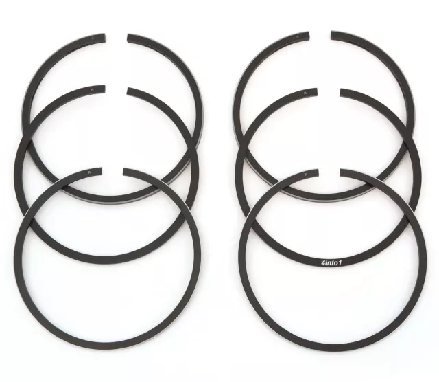 Set of 2 Piston Ring Sets - Standard - 13011-369-305 - Honda CB360 CJ360 CL360