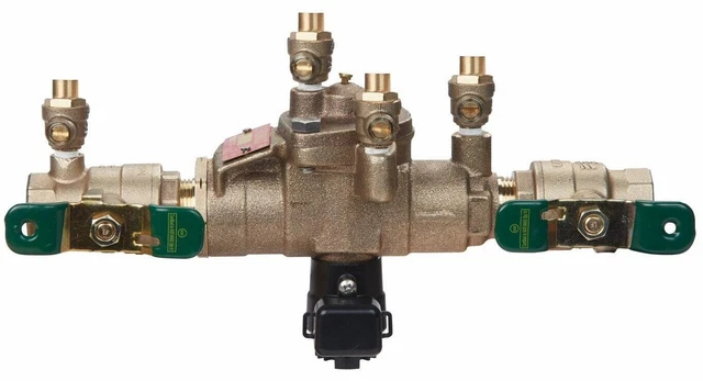 Watts 1" Lead Free Bronze RPZ Reduced Pressure Backflow Preventer (LF009M2QTFS)