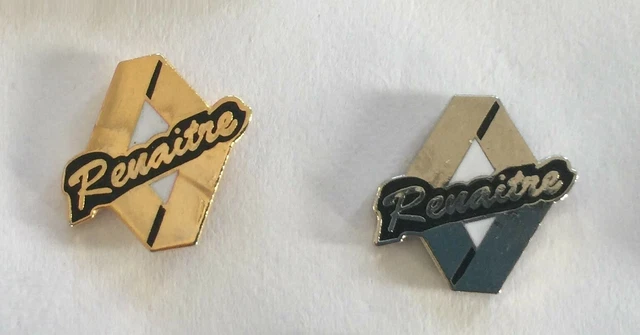 COFFRET 8 PIN'S ANNEES LOGO RENAULT SERIE LIMITEE
