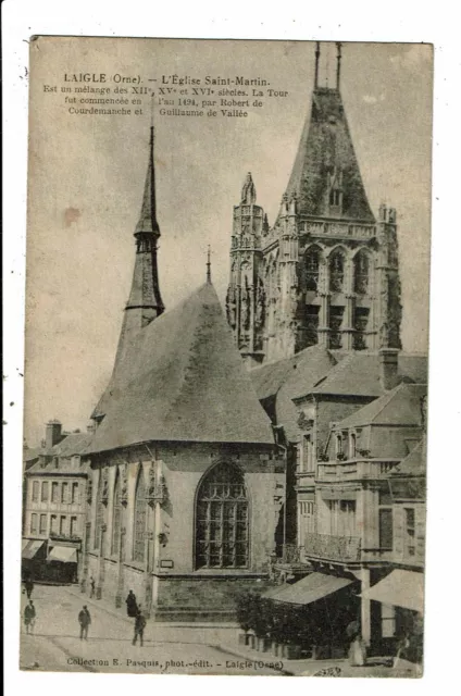 CPA-Carte Postale-France - Laigle- Eglise Saint Martin   VM6688