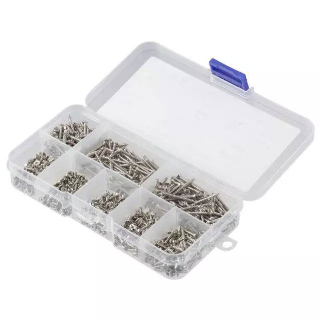 800Pcs Carbon Steel Self Tapping Screws  Communication Equipments