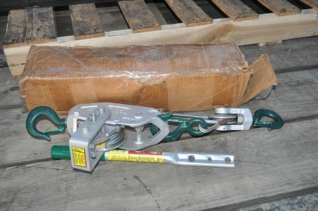 Lug-All 1500-25 Ton Cable Lever Hoist - 25FT