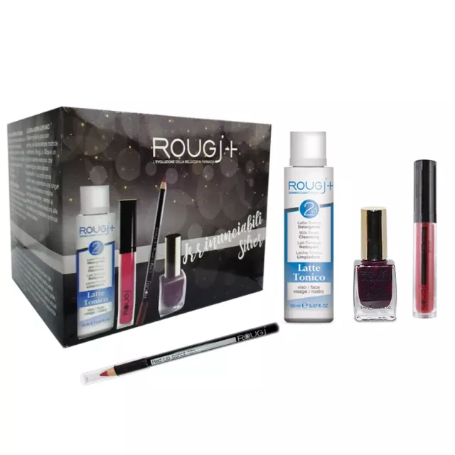 Kit Tonique Brillant à Lèvres Crayon Et Vernis à Ongles Salles de Bain Argent