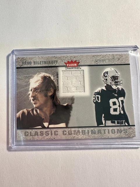 K83,735 - 2003 Fleer Tradition Classic Combination #7 Fred Biletnikoff Jersey