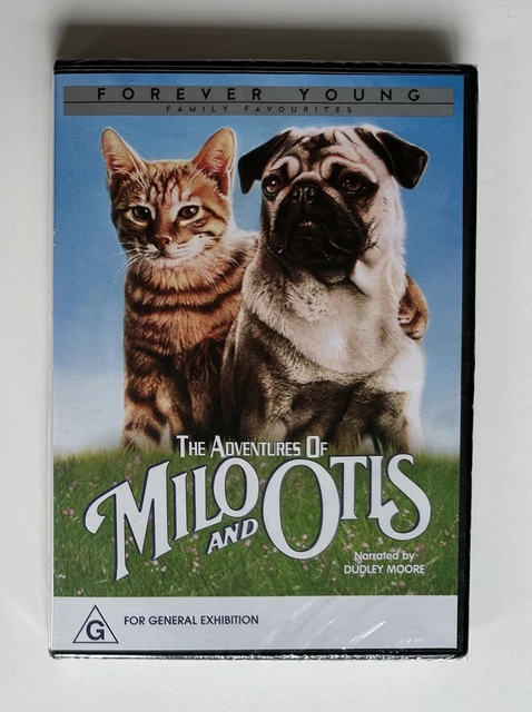 THE ADVENTURES OF Milo and Otis (DVD) Region 4 Pug Cat Movie Brand New ...