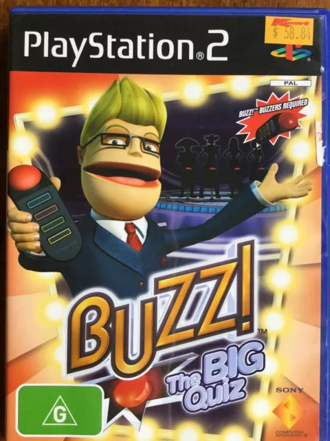  BUZZ: The Mega Quiz Bundle - PlayStation 2 : Video Games