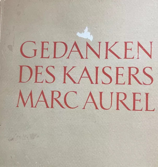 Gedanken des Kaisers Marc Aurel Buch 147 Seiten