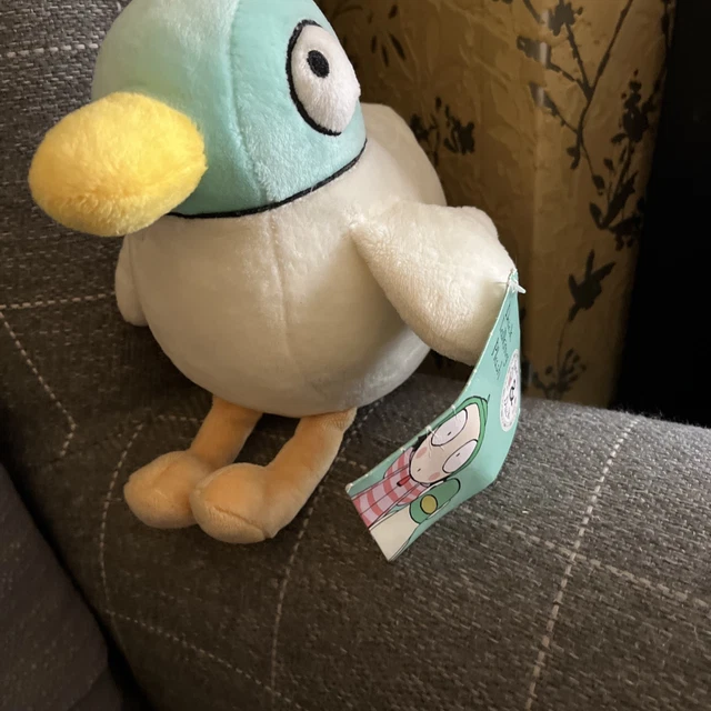 SARAH AND DUCK Plush Soft Toy Teddy Cbeebies BBC Character 12 92 sarah-and-duck-plush-soft-toy-teddy-cbeebies-bbc-character-12-92