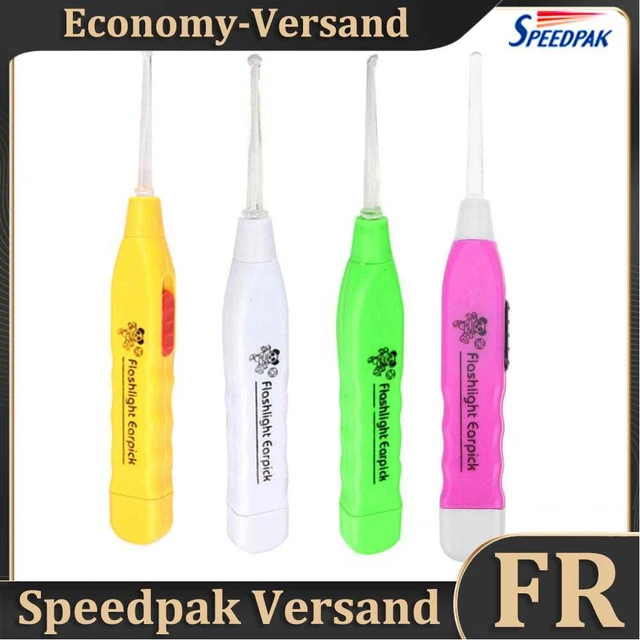 LED Ear Wax Remover Random Ear Curette Cleaner Glow Ear Pick for Children Adults