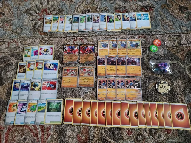 Custom Battle Card CUSTOM POKÉMON BATTLE Deck - Koraidon ex Groudon - Rotation Legal £21. ...