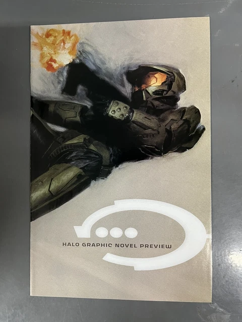 Halo Graphic Novel Preview Marvel Comics 1st App Master In Chief In Comic 🦝