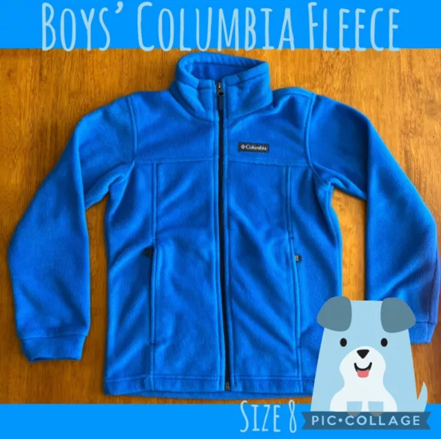 Columbia Boys Steens Mountain II Fleece Size S 8