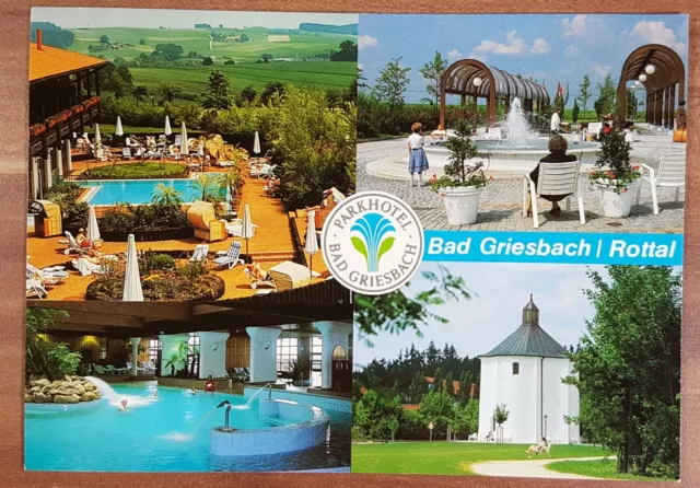Schöne alte Ansichtskarte AK - Bad Griesbach Rottal Mehrbildkarte