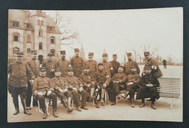 Guerre 14-18 Ww1 Armée  Groupe Soldats  Prisonnier  Cpa 949