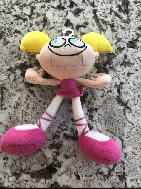 2000 DEXTER'S LABORATORY - Dee Dee - Soft Plush Toy Doll Bean Bag 8 ...