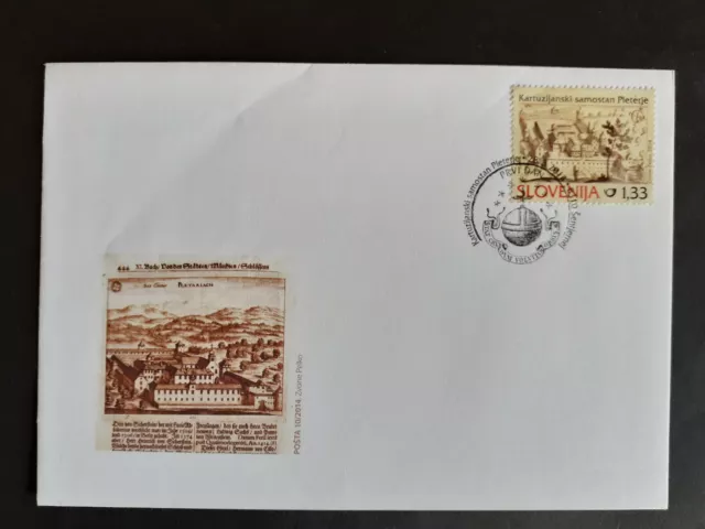 Slovenja -  2014 - First Day Cover