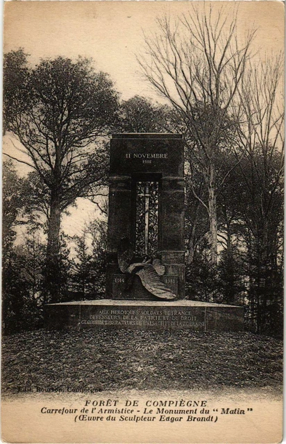 CPA Compiegne - Foret de Compiegne - Le Monument du Matin (1031709)