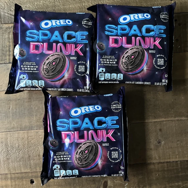 2024 LIMITED EDITION OREO SPACE DUNK CHOCOLATE SANDWICH COOKIES / RARE
