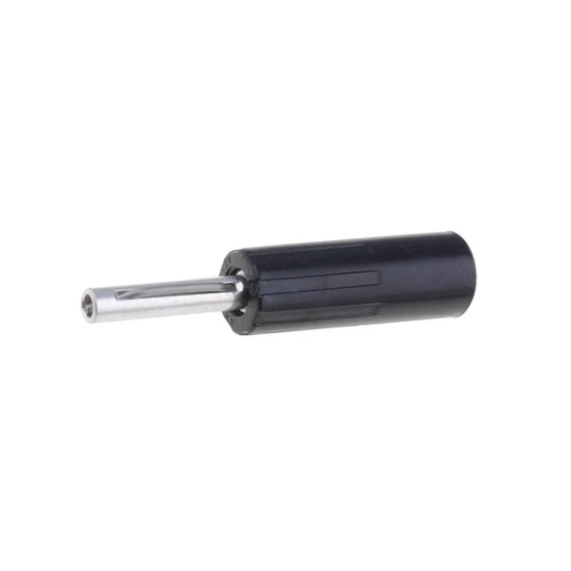 Bananenstecker 4mm (10 Paar) – Schrabbar, Rot/schwarz, Für Lautsprecher & Audio