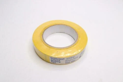 Chenille Kraft Masking Tape Yellow with 3 Core 1" x 60 Yards 309351