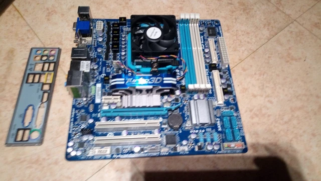 Carte Mère Gigabyte GA-H61M-S2PV REV 2.1 - Pour Pièces, Ne Démarre Pas - HS 001