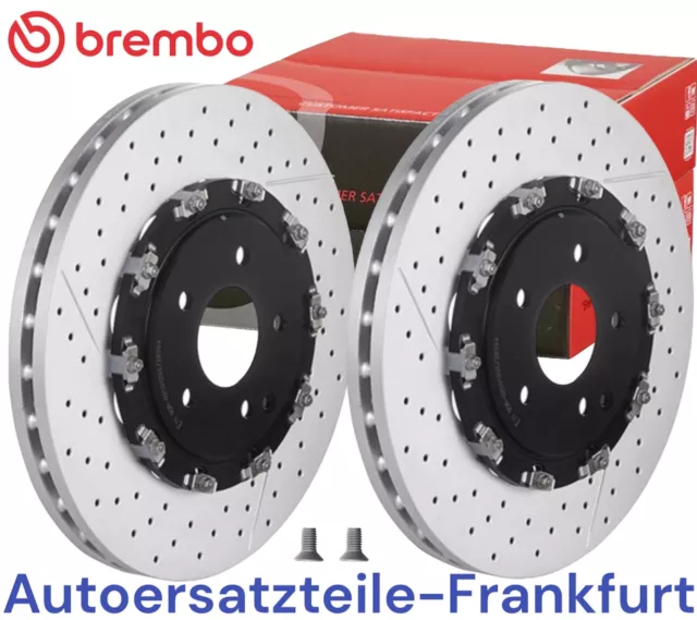 2x Discos de freno BREMBO DELANTEROS MERCEDES-BENZ CLK C209 A209 55 AMG / DTM SLK R171 3