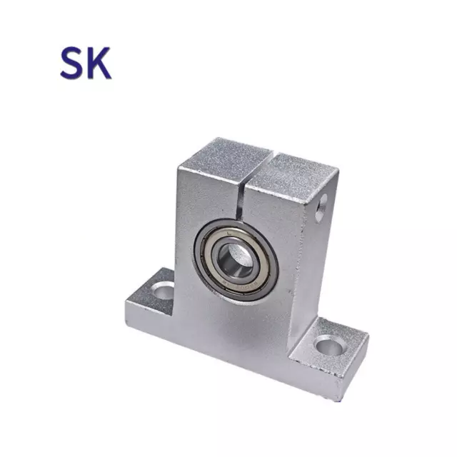 SK Alloggiamento Centrale Miniatura Non Regolabile+1/2pz Cuscinetto 3-20mm Foro SCEGLI TAGLIA