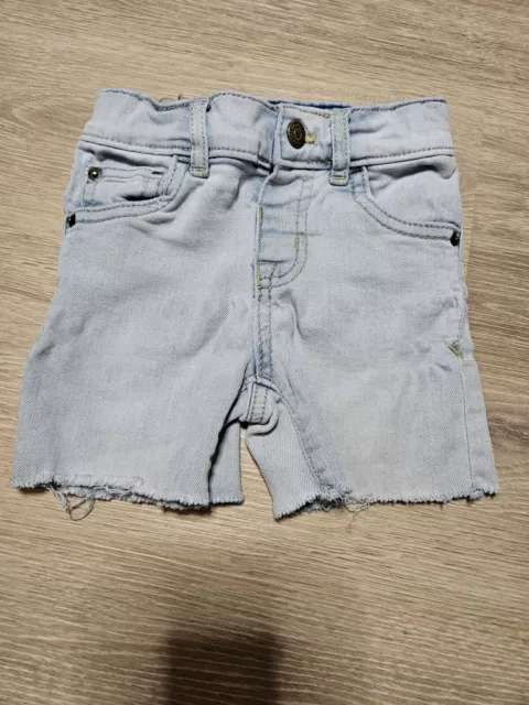 Cat And Jack 12 Months Boy Jean Shorts Light Wash Toddler Shorts