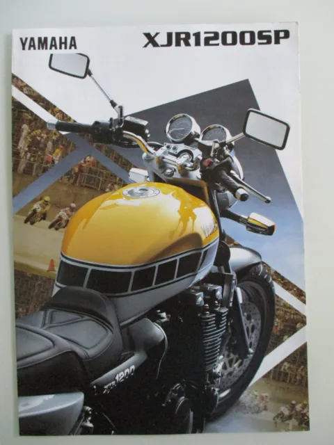 Yamaha XJR 1200 SP Prospekt brochure 1997