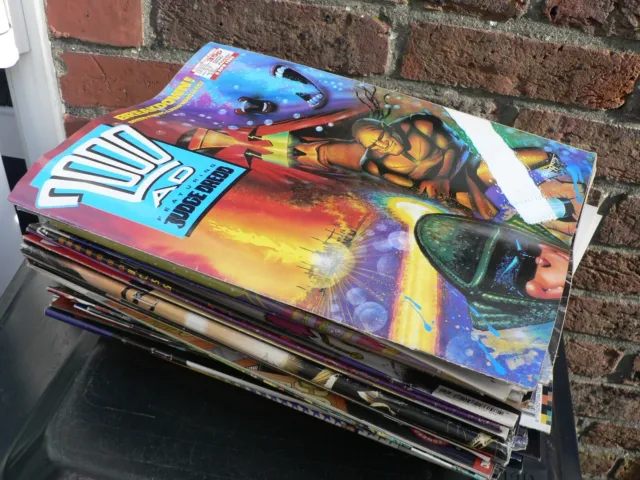 Large Job Lot 2000AD Comic