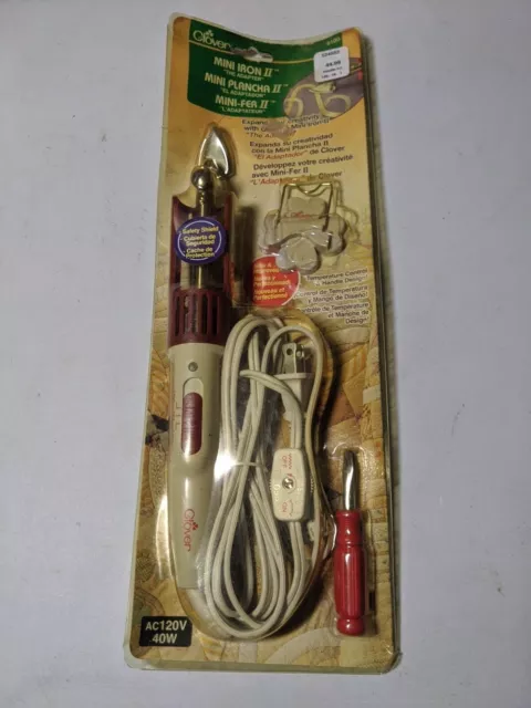 Clover Mini Iron IIThe Adapter Set for Sewing Quilting & Crafting #9101 :  : Arts & Crafts