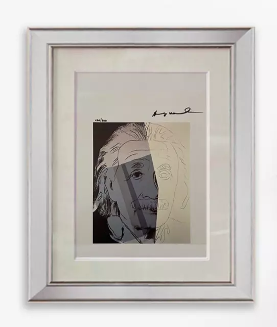 Andy Warhol Handsigniert Original Lithographie Aufdruck Zertifikat Schätzung