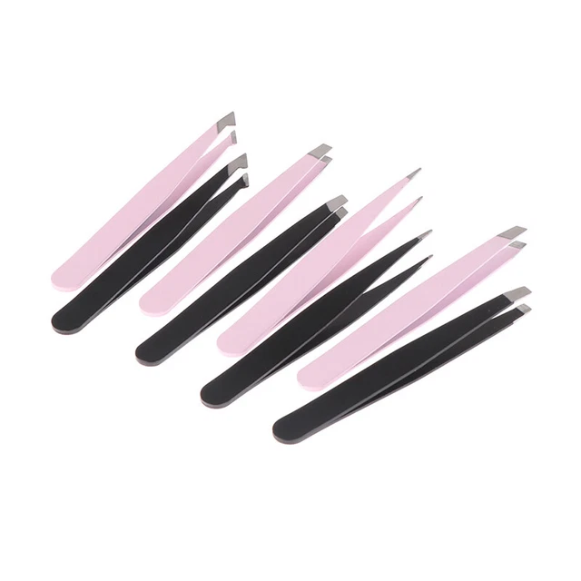 1PC Eyebrow Tweezers Eyebrow Clip Clamps Trimming Tool Tweezers Makeup T-ZK