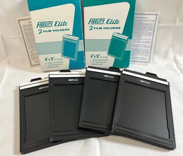 Fidelity Elite 4x5 Cut Film Holder 6枚組 Fidelity 4x5