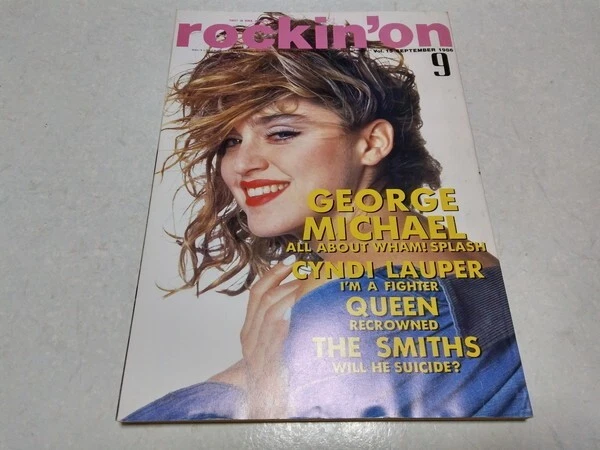 ROCKIN ON 1986 September Issue Management Number Pa6491 h8