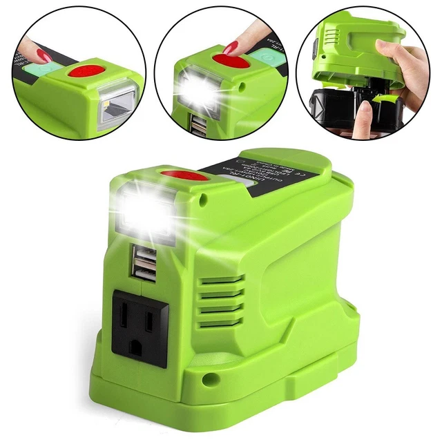 Inverter Alimentazione Elettrica Ioni di Litio Ricambio 150 W Accessori Nuovo