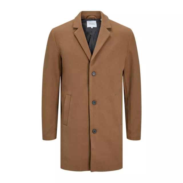 Jack & Jones Mens Polyester Regular Fit Classic Comfortable Stylish Toby Coat