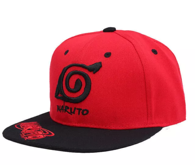 Kappe Baseballcap mit Symbol von  Konohagakure für Naruto Fans