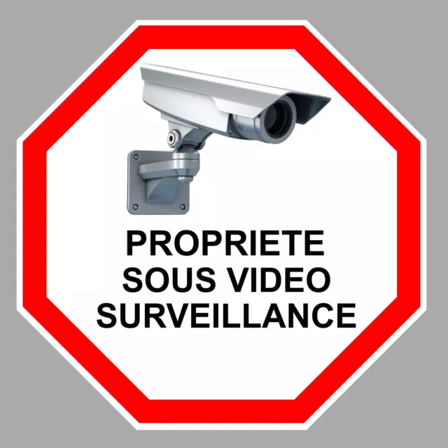 Propriété privée sous alarme sous vidéo surveillance 24h 24