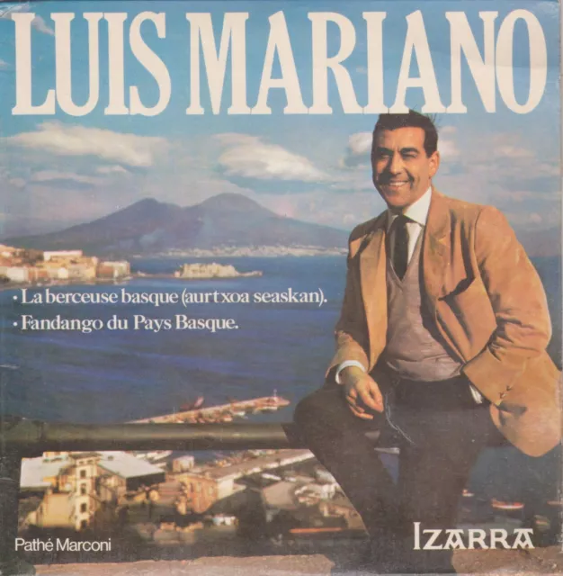 Luis Mariano La Berceuse Basque / Fandango Du Pays Basque French 45 Single