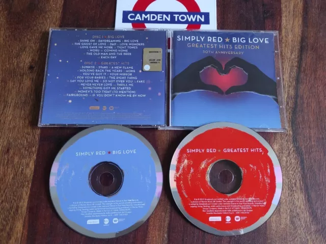 Simply Red - Big Love Greatest Hits Edition 2X Cd Perfetto