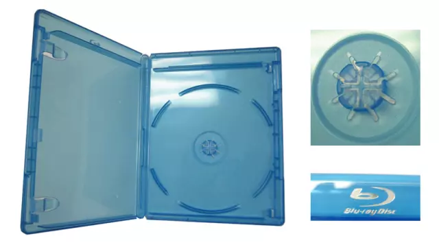 NEW! 5 Premium VIVA ELITE Single Disc Blu-ray Cases - Holds 1 Disc