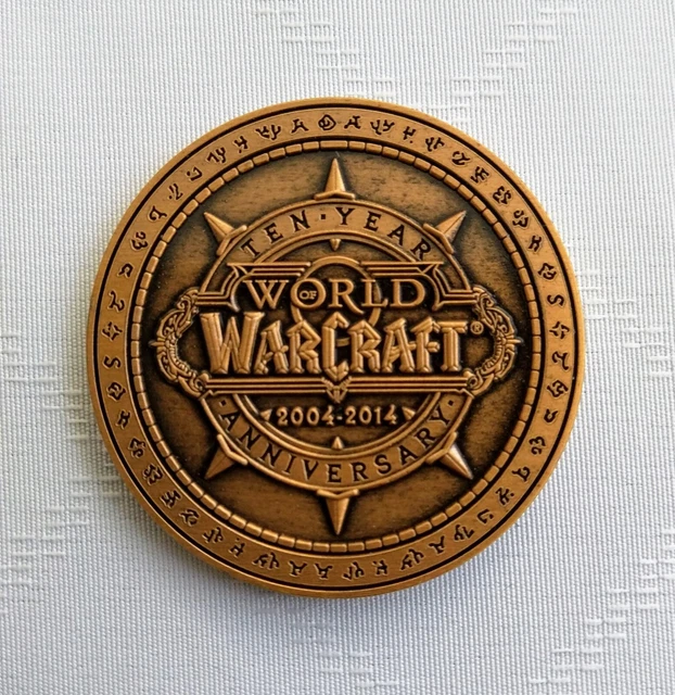 WORLD OF WARCRAFT: 10 Year Anniversary Coin EUR 69,99 - FR