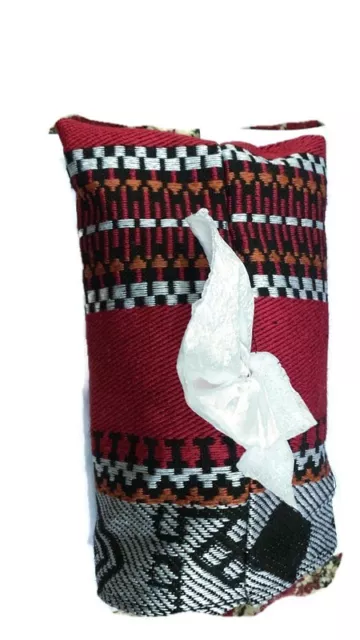Vintage Napkin Holder Fabric Tissue Box Paper Stoarge Bag Household Handmade Fab