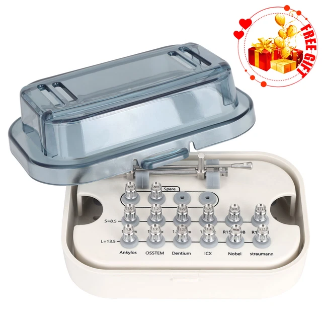 Dental Universal Implant Instrument Prosthetic Restoration Hand Driver Tool Kit