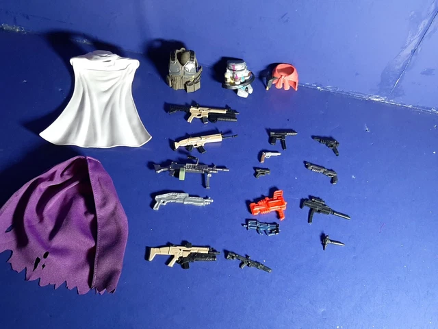 Lot Of 20 1/12 Weapons And Accessories Fortnite Marvel DC Action Force Star Wars