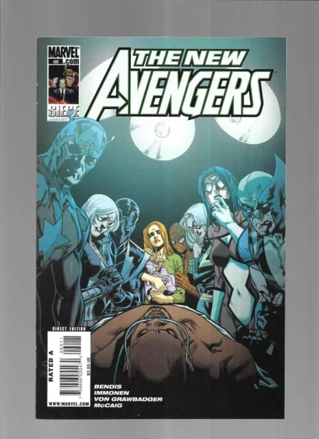 New Avengers 60 61 62 Lot Of 3 Comic Books Marvel Siege Captain America Norman O