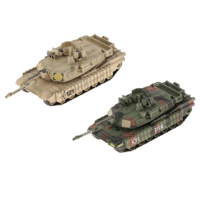 Lot De 4 Modèles Réduits De Chars 1:144 - Jouets Collection, Décoration - Cadeau Pour Enfants Et Adultes